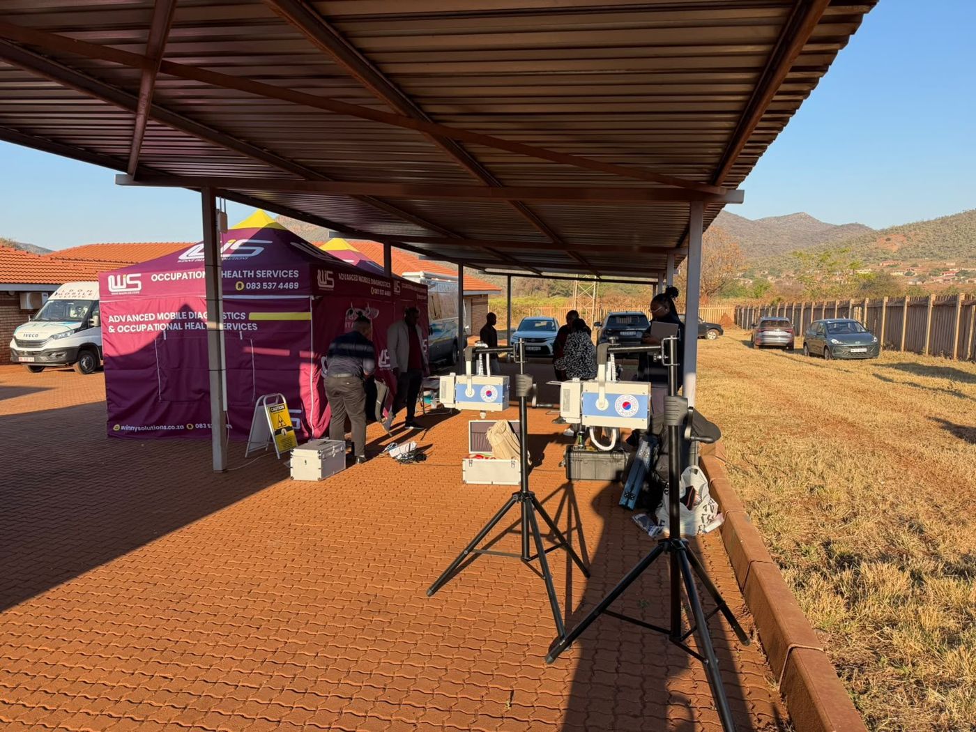 HCF screening programme in the field